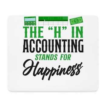 Accountant Bookkeeper Accounting - Mouse Pad (horizontal) - white - Front