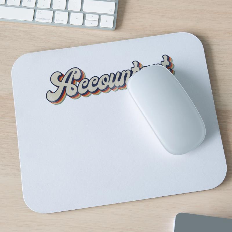 Comptable Comptable Comptable Comptabilité Tapis de souris (format paysage)