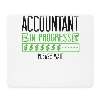 Accountant Bookkeeper Accounting - Mouse Pad (horizontal) - white - Front