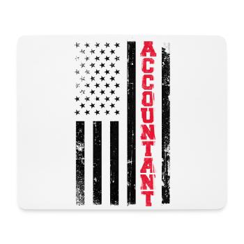Accountant Bookkeeper Accounting - Mouse Pad (horizontal) - white - Front
