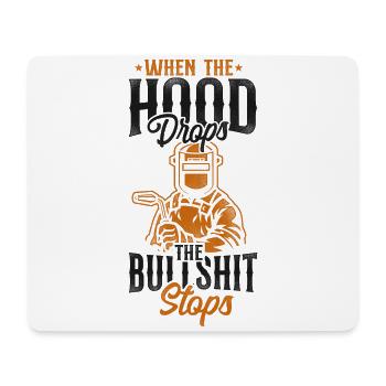 Welder Welding Vintage When The - Mousepad (Querformat) - Weiß - Vorne