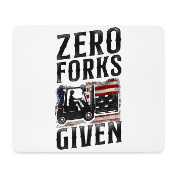 Certified Forklift Truck Operator - Mousepad (Querformat) - Weiß - Vorne