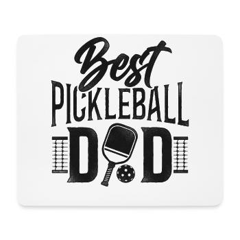 Pickleball Papa Père Meilleur - Tapis de souris (format paysage) - blanc - Devant
