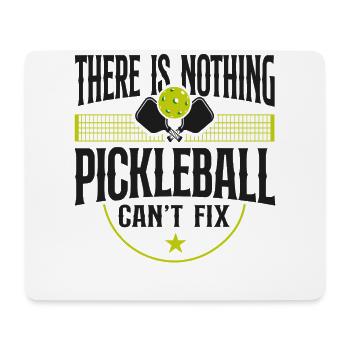 Pickleball Il n’y a rien de - Tapis de souris (format paysage) - blanc - Devant