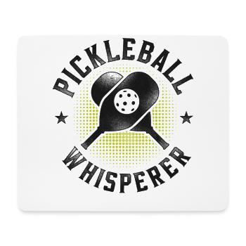 Pickleball Pickleball Whisperer - Mouse Pad (horizontal) - white - Front