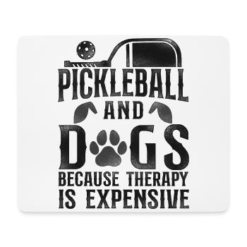 Pickleball Pickleball And Dogs - Mouse Pad (horizontal) - white - Front