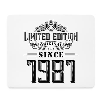 1981 limited edition - Mousepad (Querformat) - Weiß - Vorne
