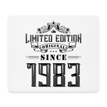 1983 limited edition - Mousepad (Querformat) - Weiß - Vorne