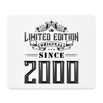 2000 limited edition - Mousepad (Querformat) - Weiß - Vorne