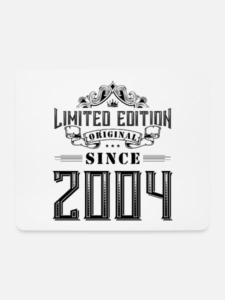 2004 limited edition - Mousepad (Querformat) - Weiß