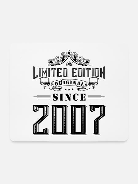 2007 limited edition - Mousepad (Querformat) - Weiß