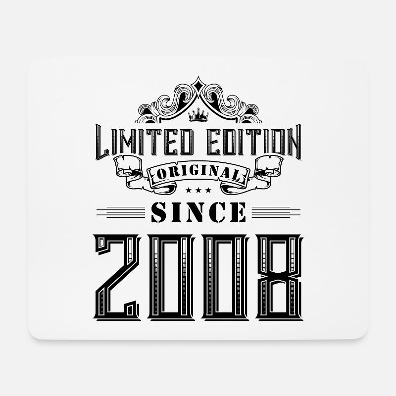 2008 limited edition - Mousepad (Querformat) - Weiß