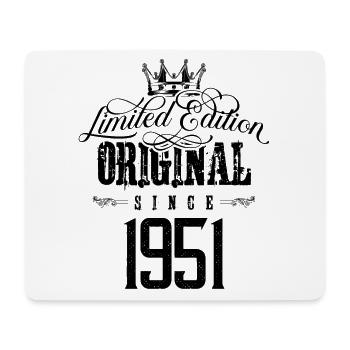Édition limitée 1951 - Tapis de souris (format paysage) - blanc - Devant
