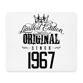 1967 limited edition - Mousepad (Querformat) - Weiß - Vorne