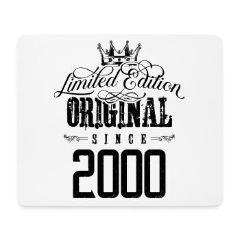 2000 limited edition - Mousepad (Querformat) - Weiß - Vorne
