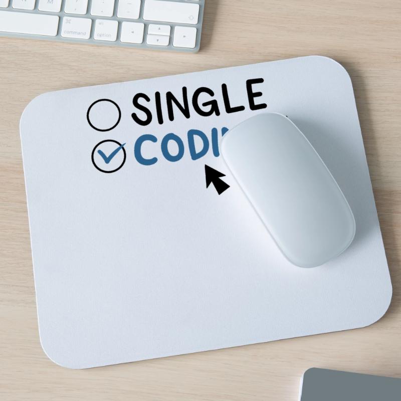 Programmierung Single Coding Software Engineer Mousepad (Querformat)