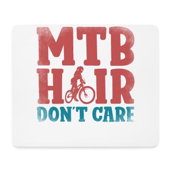 Enduro MTB Mountain Bike Riding - Mouse Pad (horizontal) - white - Front