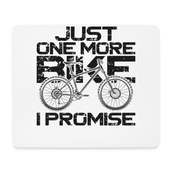 Enduro MTB Mountain Bike Riding - Mouse Pad (horizontal) - white - Front