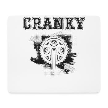 Enduro MTB Mountain Bike Riding - Mouse Pad (horizontal) - white - Front