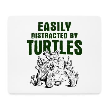 Schildkröten - Mousepad (Querformat) - Weiß - Vorne