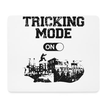 Parkour Free Running Traceur - Mouse Pad (horizontal) - white - Front