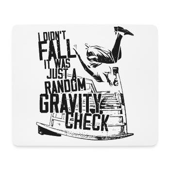 Parkour Free Running Traceur I - Mousepad (Querformat) - Weiß - Vorne