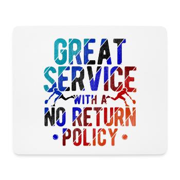 Tennisplatz Spruch Für Tennis - Mousepad (Querformat) - Weiß - Vorne