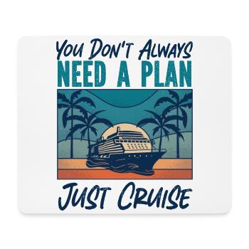 Cruise Ship Vacation Retro You - Mousepad (Querformat) - Weiß - Vorne