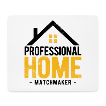 Immobilien-Händler Für Immobilien-Makler - Mousepad (Querformat) - Weiß - Vorne