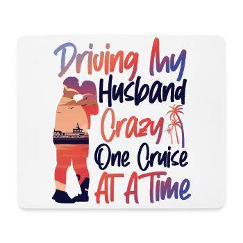 Cruise Ship Vacation Husband Wife - Mousepad (Querformat) - Weiß - Vorne