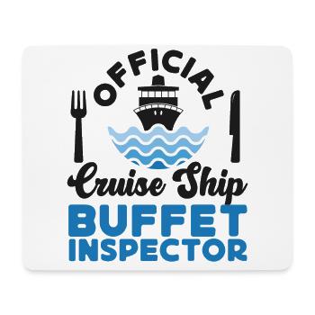 Cruise Ship Vacation Official - Mousepad (Querformat) - Weiß - Vorne