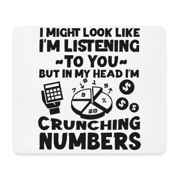 Accountant Bookkeeper Accounting I - Mousepad (Querformat) - Weiß - Vorne