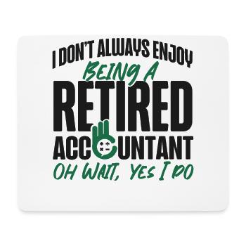 Accountant Bookkeeper Accounting - Mouse Pad (horizontal) - white - Front