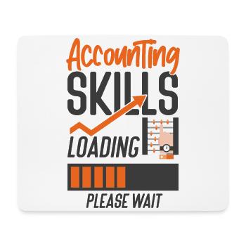 Accountant Bookkeeper Accounting - Mouse Pad (horizontal) - white - Front
