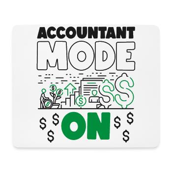 Accountant Bookkeeper Accounting - Mouse Pad (horizontal) - white - Front