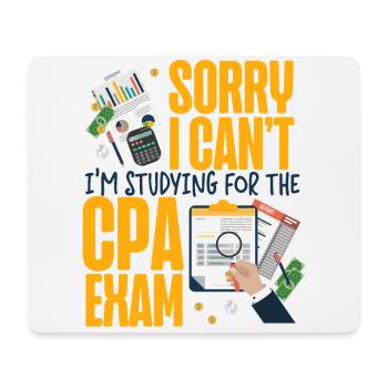 Accountant Bookkeeper Accounting - Mouse Pad (horizontal) - white - Front