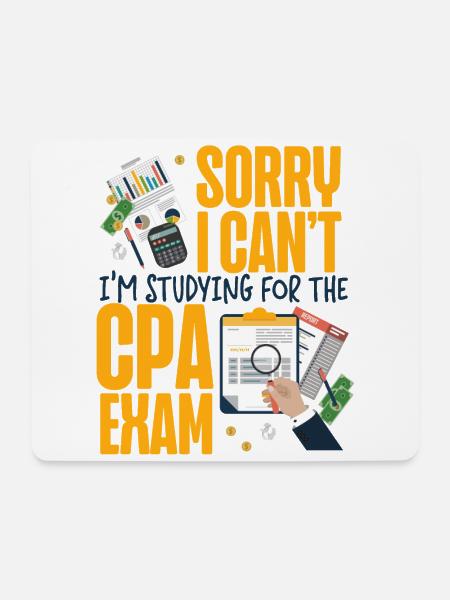 Accountant Bookkeeper Accounting - Mouse Pad (horizontal) - white