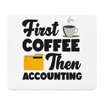 Accountant Bookkeeper Accounting - Mouse Pad (horizontal) - white - Front