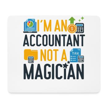Accountant Bookkeeper Accounting - Mouse Pad (horizontal) - white - Front
