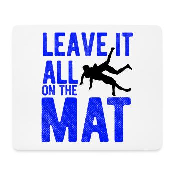 Grappling Martial Arts Wrestling - Mousepad (Querformat) - Weiß - Vorne