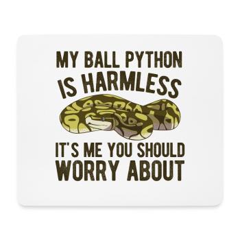 Reptilien Für Fans Von Schlangen - Mousepad (Querformat) - Weiß - Vorne