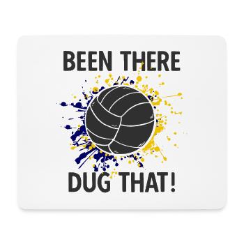 Volleyballer Spruch Für Volleyballspiel Volleyball - Mousepad (Querformat) - Weiß - Vorne
