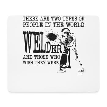 Welder Welding Vintage There Are - Mouse Pad (horizontal) - white - Front