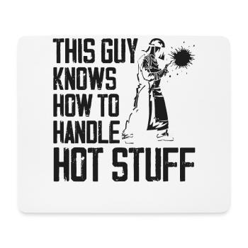 Welder Welding Vintage This Guy - Mousepad (Querformat) - Weiß - Vorne