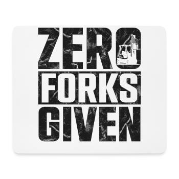 Certified Forklift Truck Operator - Mouse Pad (horizontal) - white - Front