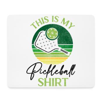 Pickleball Retro Vintage C’est - Tapis de souris (format paysage) - blanc - Devant