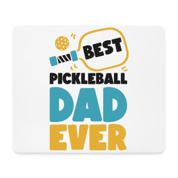 Pickleball Dad Father Best - Mousepad (Querformat) - Weiß - Vorne