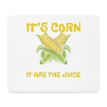 It's corn a big lump of buttons it has - Mouse Pad (horizontal) - white - Front