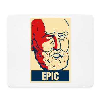 Stoic Epictetus quotes are epic. - Mouse Pad (horizontal) - white - Front