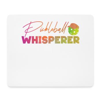 Pickleball Watercolor Pickleball - Mouse Pad (horizontal) - white - Front